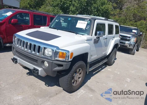 2008 Hummer H3 Suv z USA, uszkodzony, nr VIN 5GTEN43E988227814